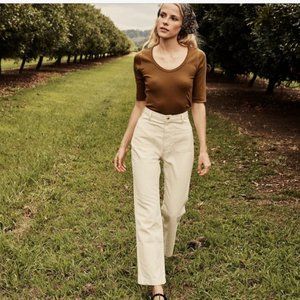 Doen Maritime Pants Oat Milk